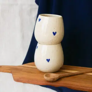 Tasse à café Love Bleu