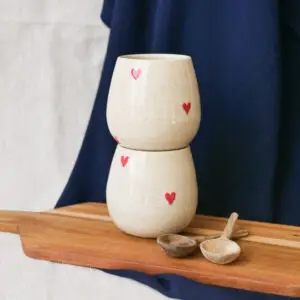 Tasse à café Love Rouge