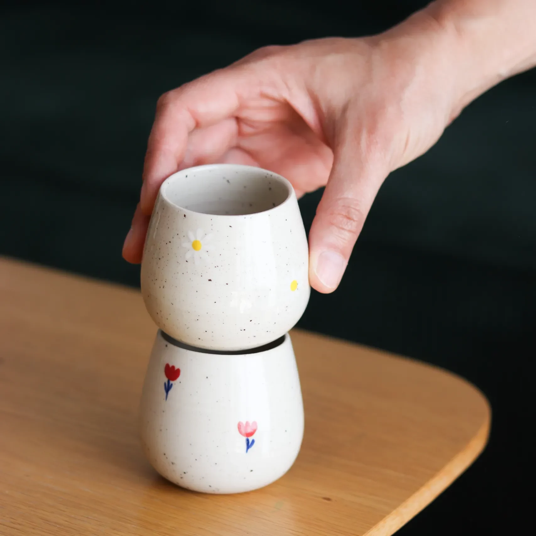 Tasse à café Marguerites – Image 4